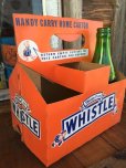 画像1: Vintage Soda 6-Pac bottles Cardboard carrying case / Whistle (DJ910) (1)