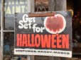 画像1: Vintage Halloween AD Poster Sign (DJ962) (1)