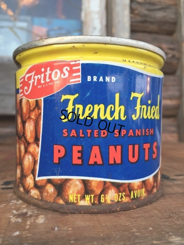 画像1: Vintage Fritos Peanuts Can (DJ983）