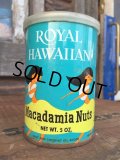 Vintage Royal Hawaiian Macadamia Nuts Can (DJ984）