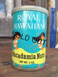 Vintage Royal Hawaiian Macadamia Nuts Can (DJ984）