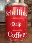 画像1: Vintage Schilling Coffee Can 17cm (DJ989） (1)