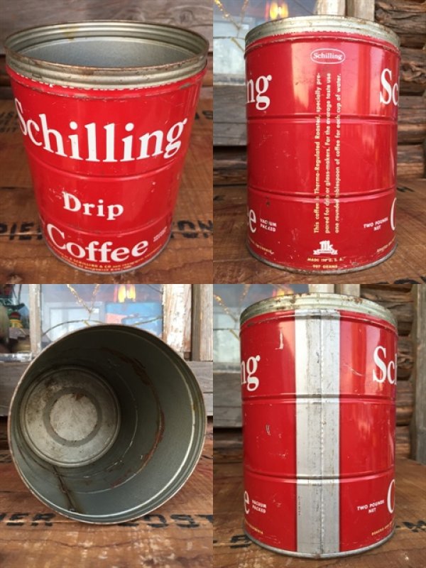 画像2: Vintage Schilling Coffee Can 17cm (DJ989）