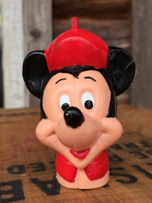 画像1: 70s Vintage Mickey Plastic Figure (MA12)