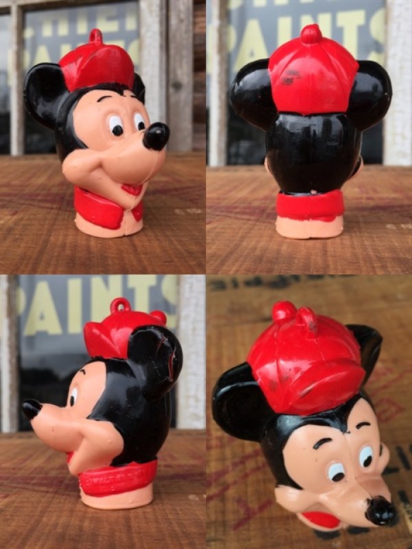 画像2: 70s Vintage Mickey Plastic Figure (MA12)