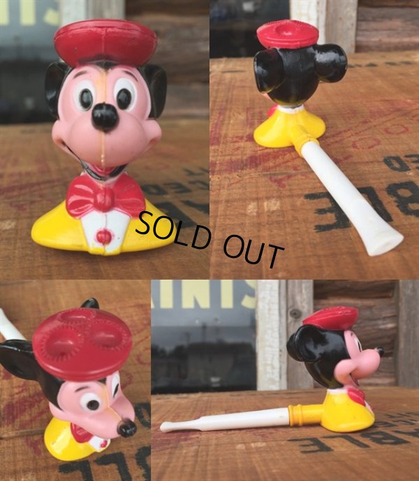 画像2: 70s Vintage Mickey Plastic Toy (MA11)