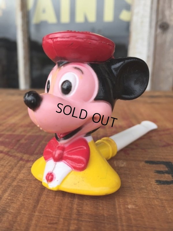 画像1: 70s Vintage Mickey Plastic Toy (MA11)