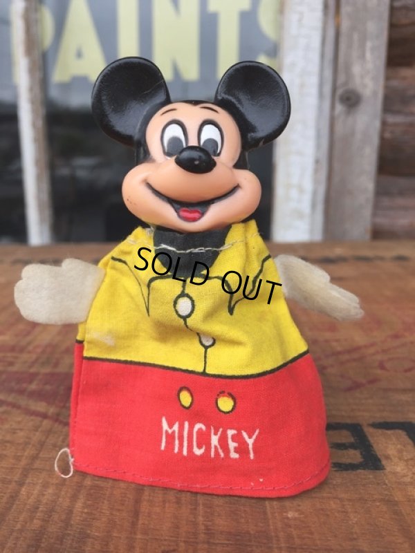 画像1: 70s Vintage Mickey Finger Puppet (MA16)