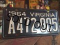 60s Vintage Lisence Plate / A472-805 (MA26)