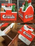 画像2: Vintage Soda 6-Pac bottles Cardboard carrying case / Crush (MA52) (2)