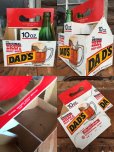 画像2: Vintage Soda 6-Pac bottles Cardboard carrying case / DAD'S (MA54) (2)