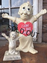 70s Vintage Message Doll / I Love... #L (MA60) 