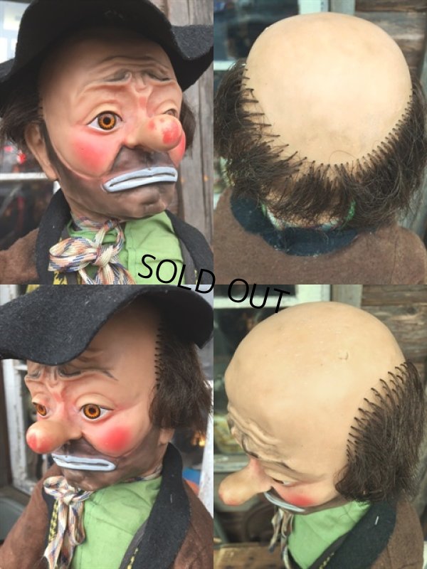 画像3: 50s Vintage Emmett Kelly Clown Doll (MA46)