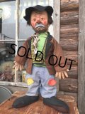 50s Vintage Emmett Kelly Clown Doll (MA46)