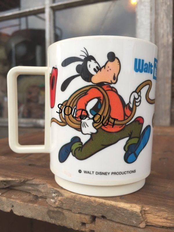 画像1: 70s Vintage Disney Plastic Mug Cup FM (MA73)