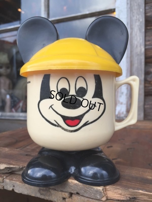 画像1: 70s Vintage Disney Plastic Mug Cup (MA75)