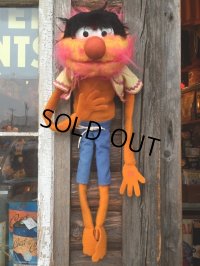 70s Vintage Muppet Show Animal Hand Puppet Doll (MA83)