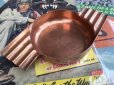 画像1: Vintage Revere Rome NY Brass Ashtray (MA87） (1)