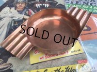 Vintage Revere Rome NY Brass Ashtray (MA87）