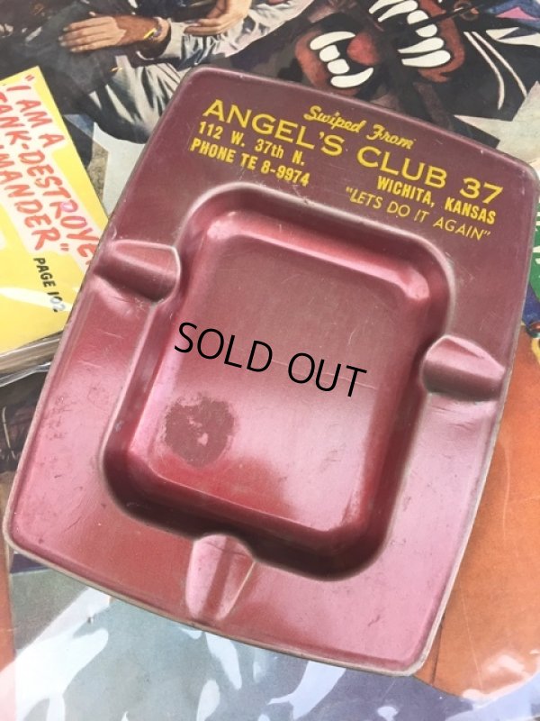 画像1: Vintage Angel's Club 37 AD Ashtray (MA88）