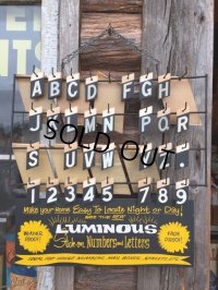 Vintage Numbers and Letters (MA86）