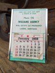 画像1: 50s Vintage WA Desktop Calendar (MA92)  (1)