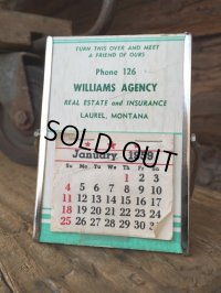 50s Vintage WA Desktop Calendar (MA92) 