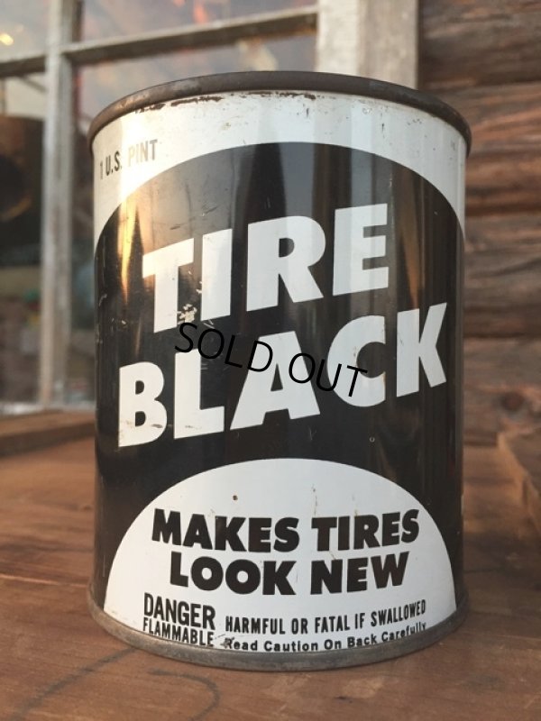 画像1: Vintage Tire Black Can (MA98) 