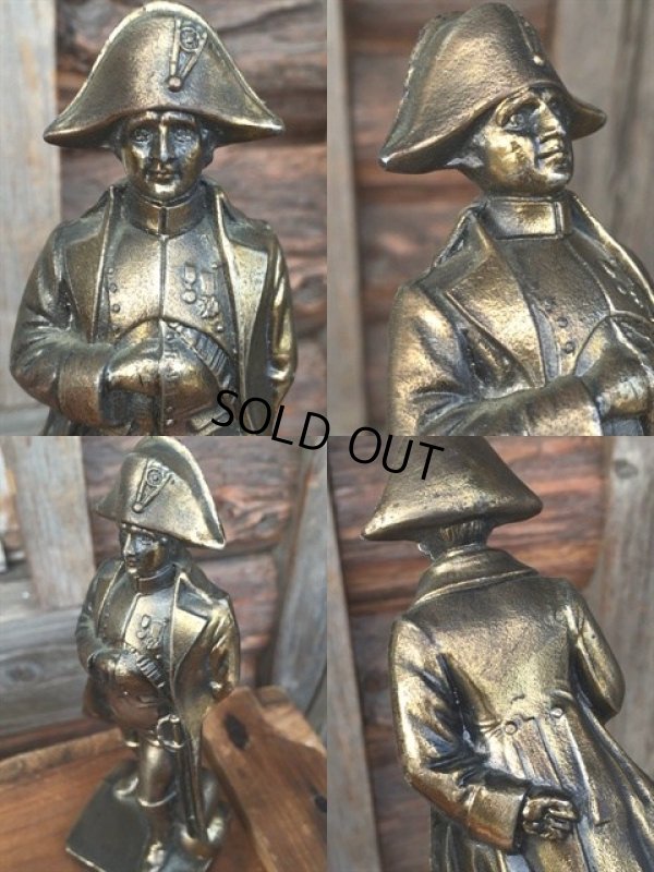 画像3: Vintage Napoleon Metal Statue (MA102)