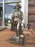 Vintage Napoleon Metal Statue (MA102)