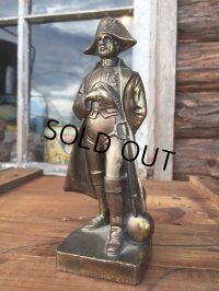 Vintage Napoleon Metal Statue (MA102)