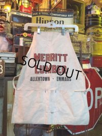 Vintage Carpenter Nail Apron / Merritt Lumber (MA109)