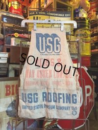 Vintage Carpenter Nail Apron / USG (MA104)