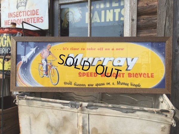 画像1: 60s Vintage AD Poster Murray Speed Weight Bicycle (MA113)