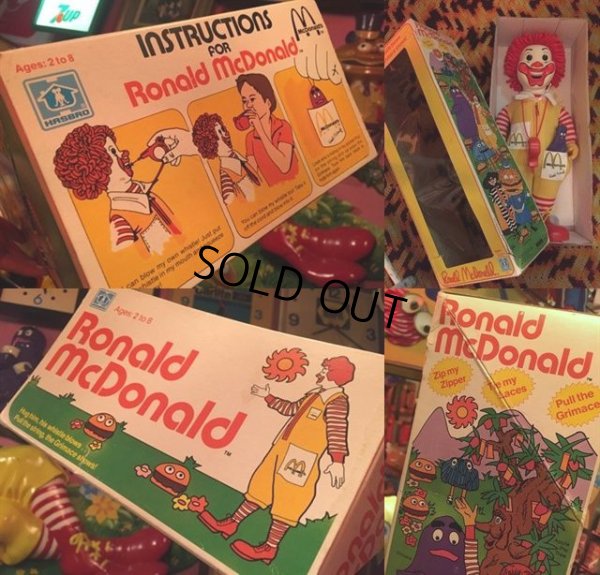 画像3: 70s Vintage Hasbro Ronald McDonald Doll (MA122)