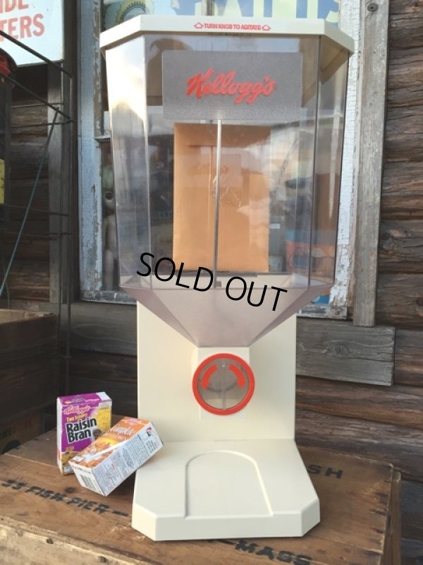 画像1: 80s Vintage Kellogg's Cereal Dispenser (MA127)