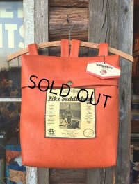 Vintage Naugahyde Bike Saddlebags Dead Stock (MA132)