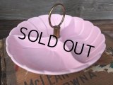 Vintage Dessert Dish Pink (MA136)