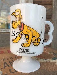 70s Vintage Federal Footed Mug Pluto (MA154)