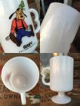 画像2: 70s Vintage Federal Footed Mug Goofy (MA151) (2)