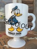 70s Vintage Federal Footed Mug Donald Duck (MA153)