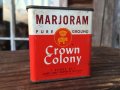 Vintage Crown Colony Spice Can Marjoram (MA143)