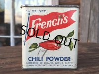 Vintage French's Spice Can Chili Powder (MA145)