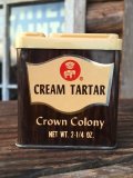 Vintage Crown Colony Spice Can Cream Tartar (MA148)