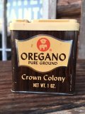 Vintage Crown Colony Spice Can Oregano (MA147)