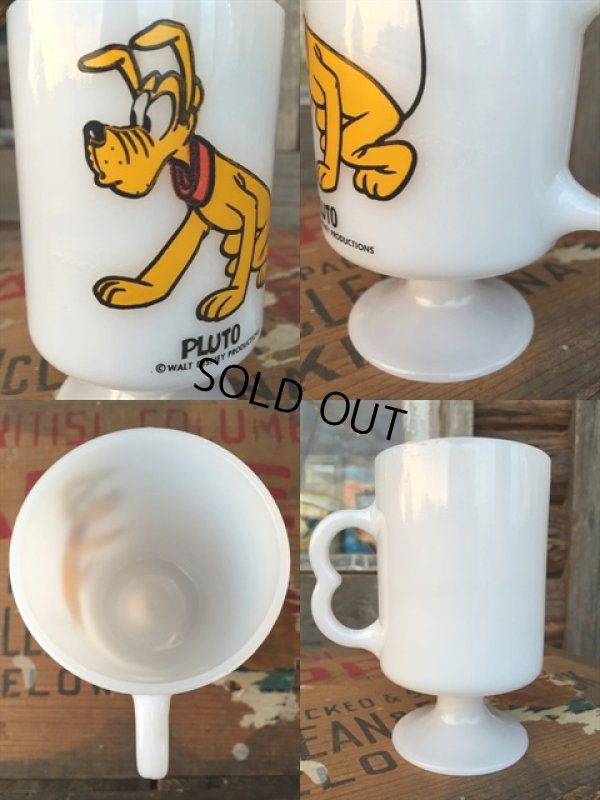 画像2: 70s Vintage Federal Footed Mug Pluto (MA154)