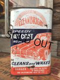 Vintage Wax Oil Can CLEANBRIGHT (MA163) 