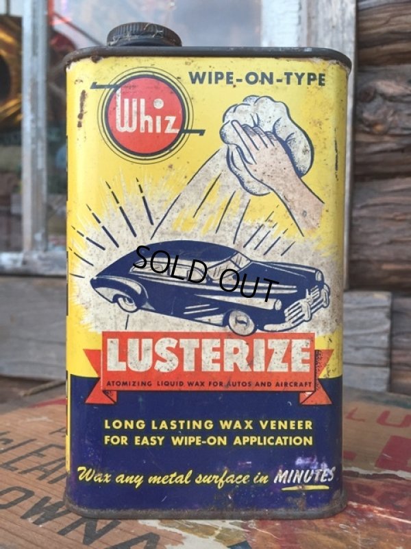 画像1: Vintage Wax Oil Can Whiz Lusterize (MA162) 