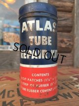 Vintage ATLAS Tube Repair Kit Can (MA160) 