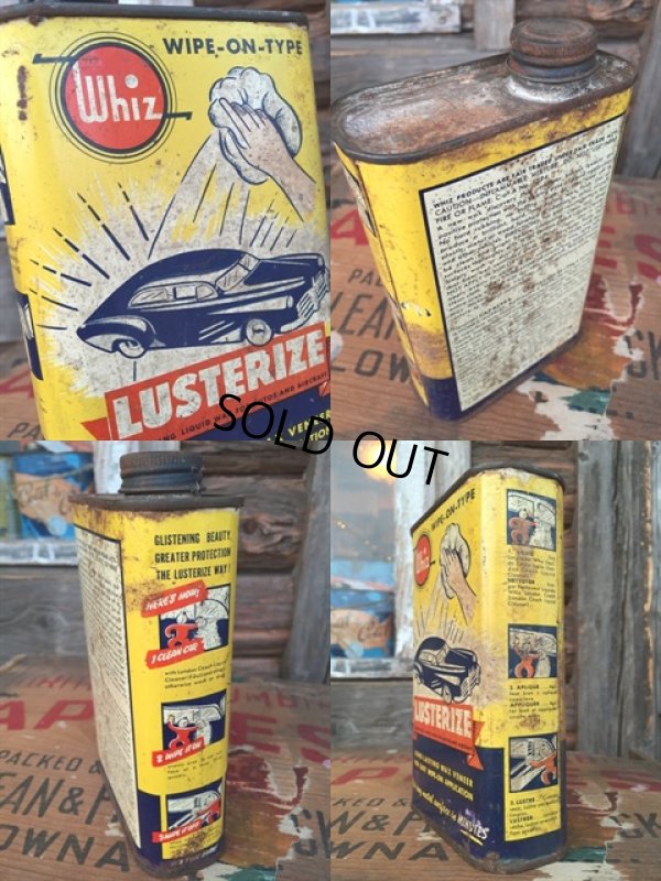 画像2: Vintage Wax Oil Can Whiz Lusterize (MA162) 